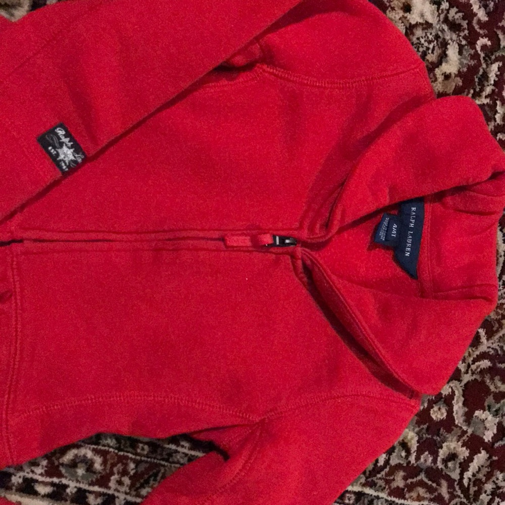 Girls zipper sweater